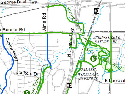 Richardson Trail Map