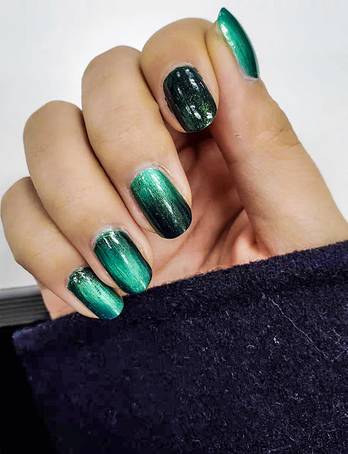 48 nail style ideas, the shiny cat's eye gemstone, and the nail art with artistic drawings