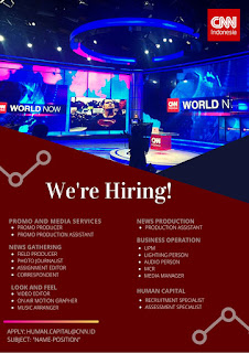 Lowongan Kerja - Job Vacancy : CNN Indonesia
