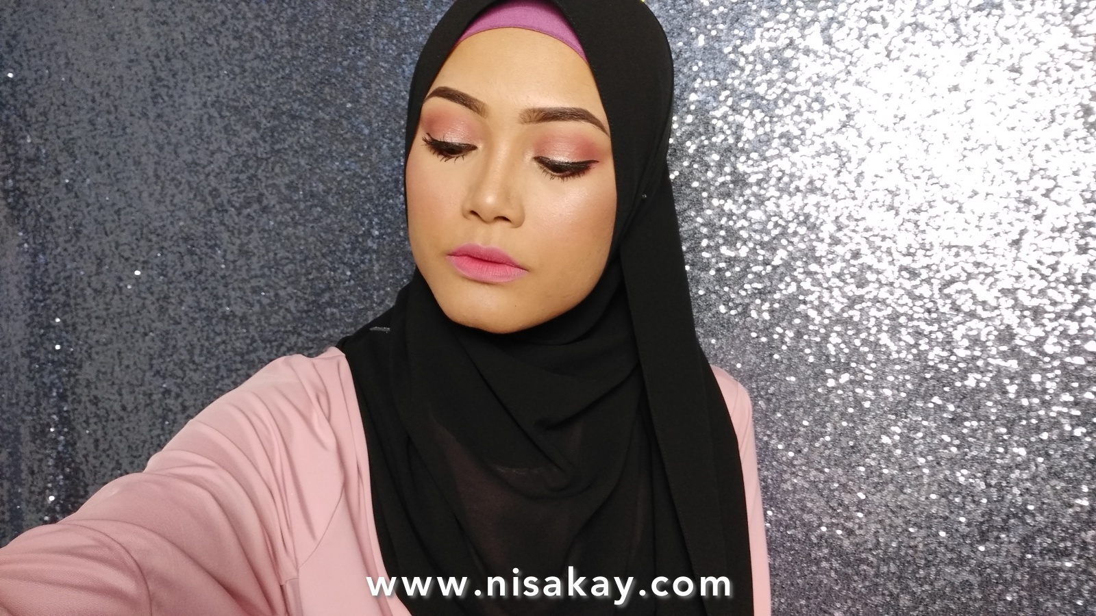 VIDEO Sweet Pinkish Look Makeup Tutorial Nisa Kay