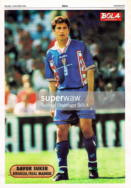 DAVOR SUKER CROATIA 1998