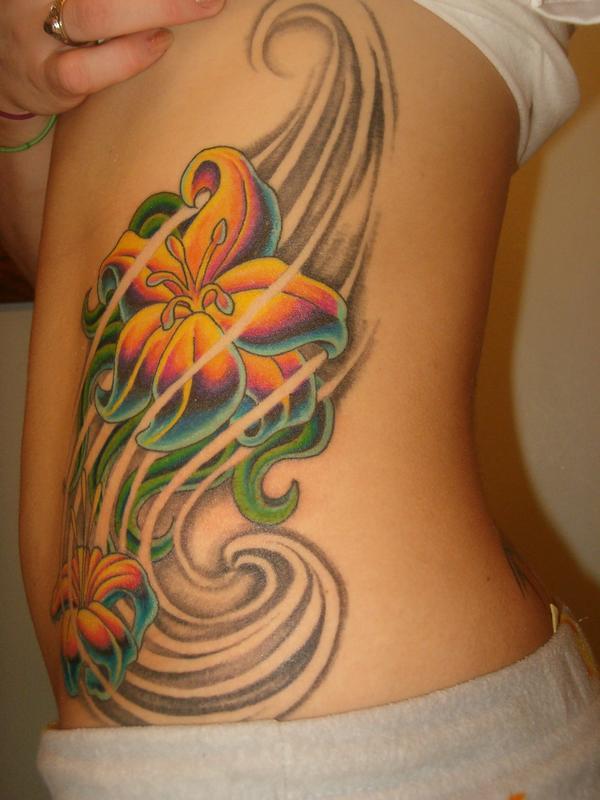 Tribal Flower Tattoo Style Flower Tattoo