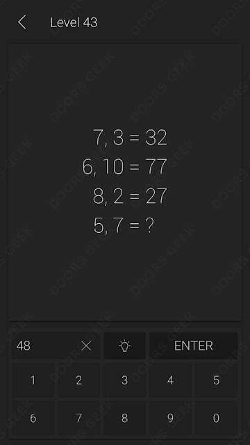 Math Level 43 Solution, Cheats, Walkthrough for Android and iOS
