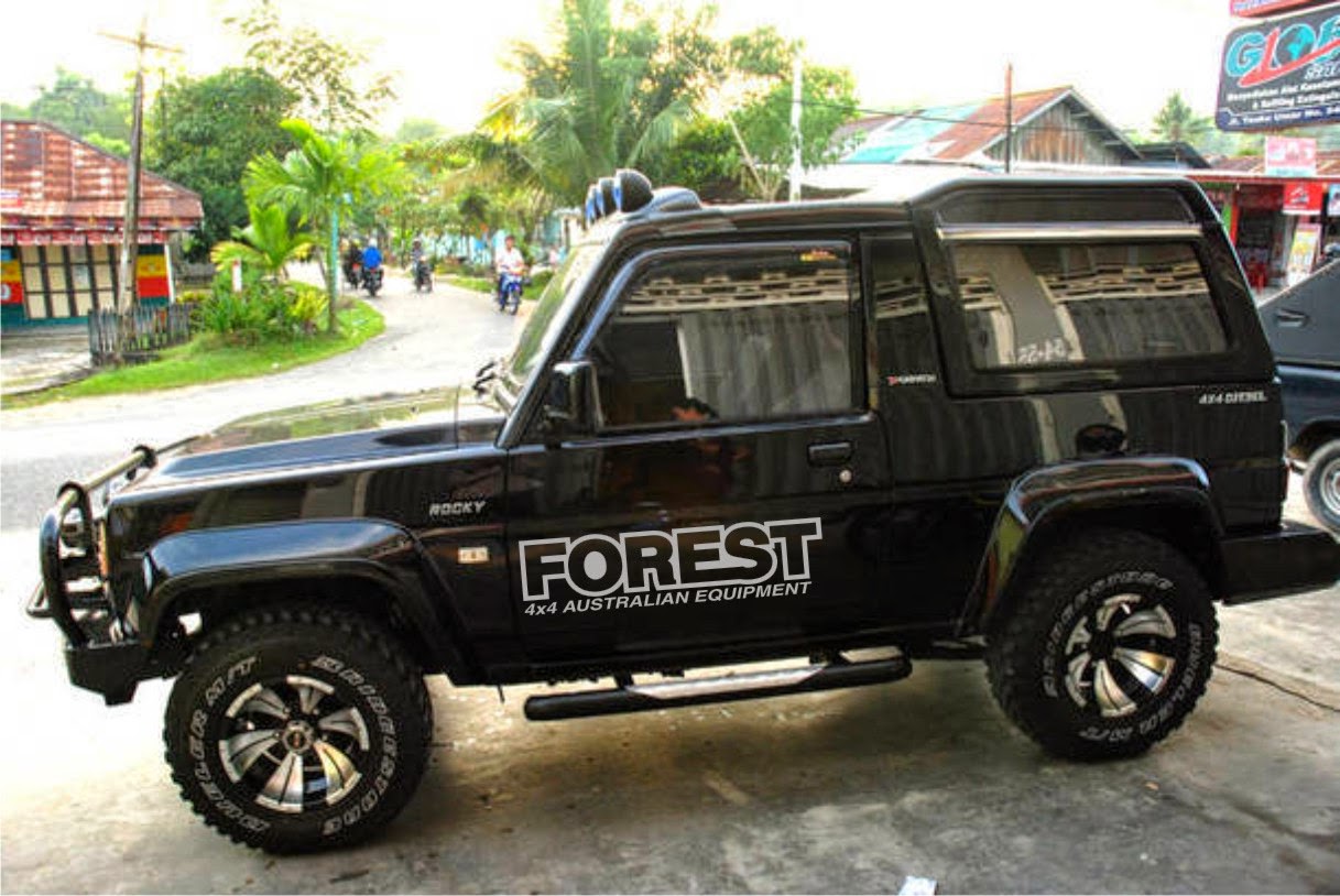 Gambar Cutting Sticker Mobil Feroza Duniaotto