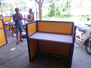 E katalog furniture meja partisi kantor 1 orang