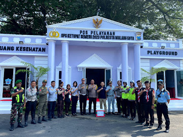 Ada Posyan Miniatur Istana Merdeka di Kota Malang, Pemudik Terkesan