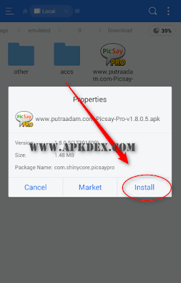 Cara Instal Picsay Pro Apk Full Version