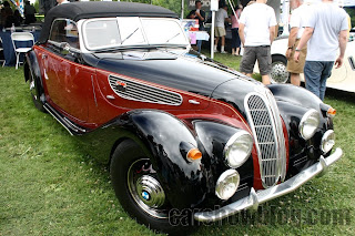 Classic BMW Prewar Black and Dark Red