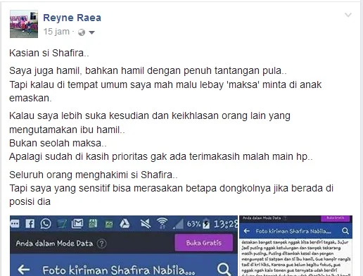 viral wanita mengeluh tempat duduknya direbut ibu hamil