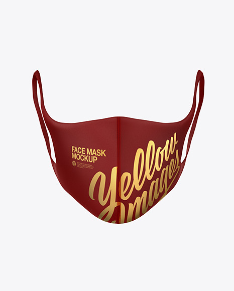 Download Face Mask Mockup