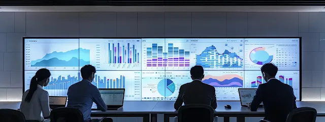 Employees using a target seller account to profile ideal buyers and streamline sales efforts.