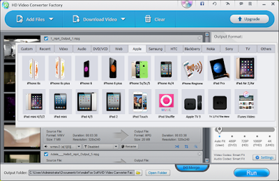 HD Video Converter Factory Pro Tutorial - Complete the Converting Task