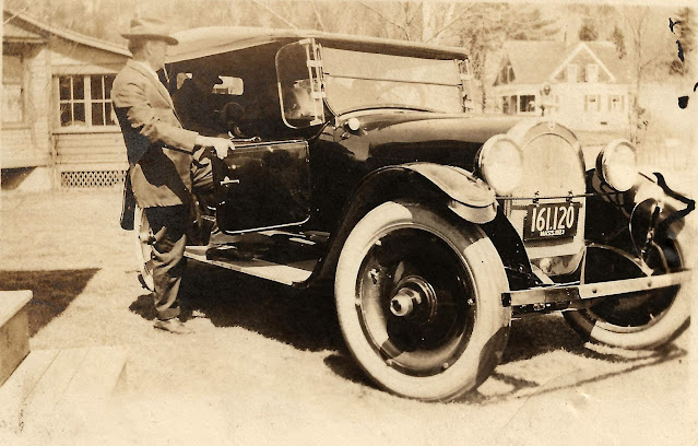 Car at 306 Maple St, abt 1923