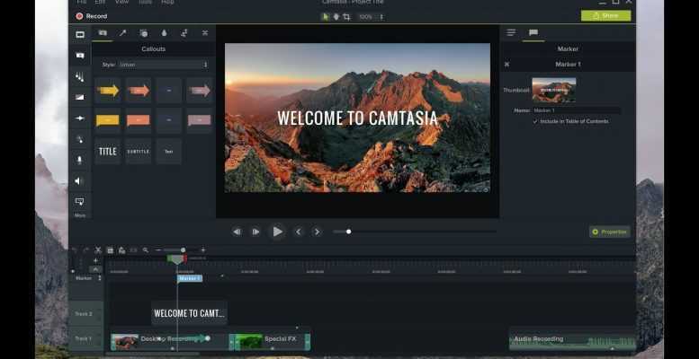 طريقة تثبيت وتفعيل برنامج المونتاج Camtasia Studio 9 مجانا ومدى