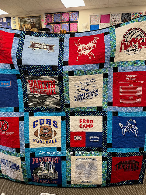 Lynn R. t-shirt quilt