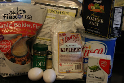 gluten free homemade matzo / matzah ball ingredients from ayearofslowcooking.com