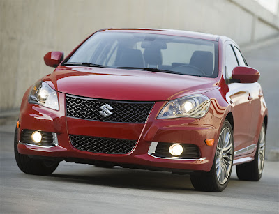 2011 Suzuki Kizashi Sport Front Angle View