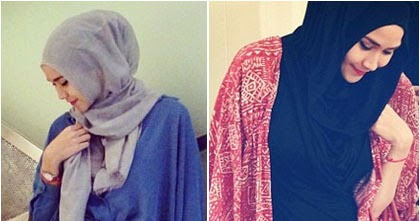  MODEL  HIJAB ZASKIA  ADYA  MECCA  2014 Gaya Jilbab Artis 