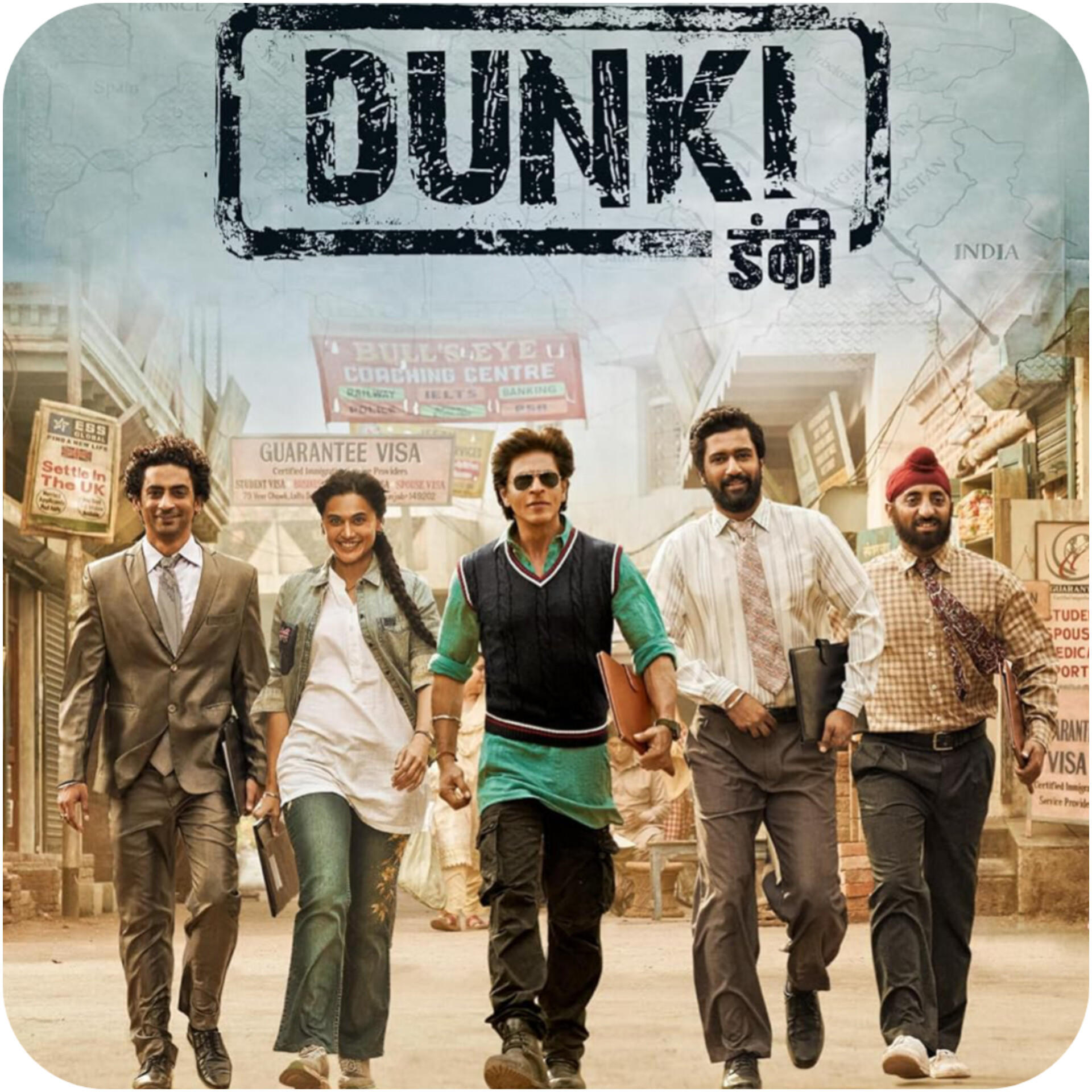 Dunki (2023) Bollywood Hindi Full HD Movie ESub