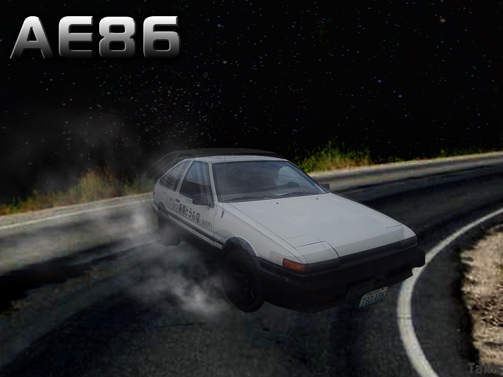 Mashababko Wallpaper Ae86