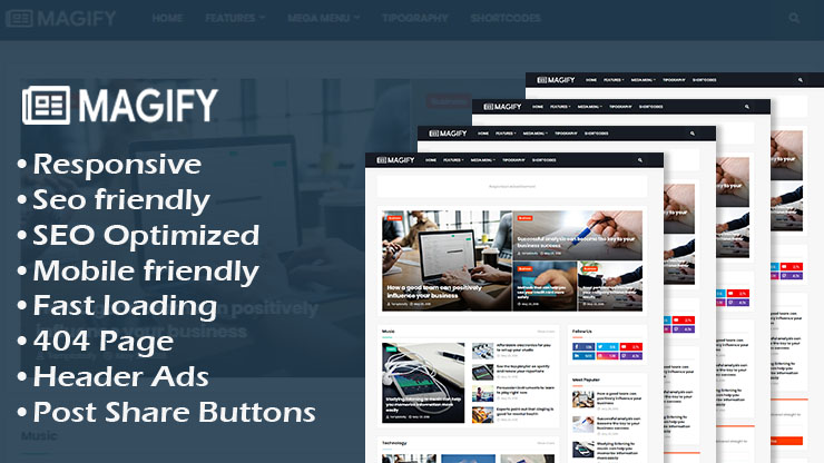 App Business Landing Page Responsive Blogger Template