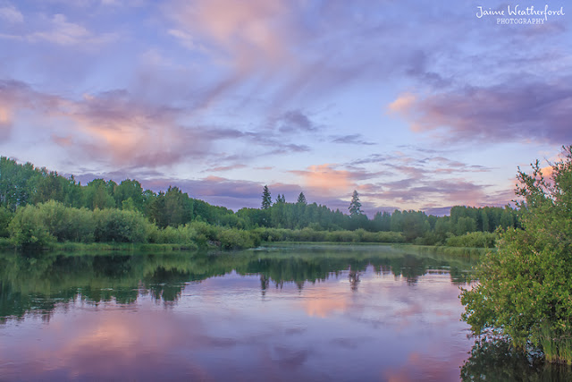 Bend Oregon Deschutes river hike sunrise Jaime Weatherford