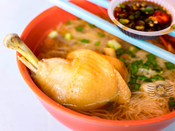 Duck Noodles 鸭腿面线 and Breakfast @ Sungai Pinang, Penang