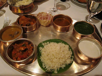 The Esphahan Thali at Amarvilas