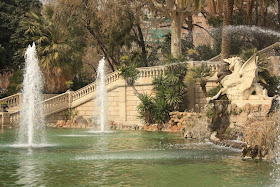 Fountain in Ciutadella Park