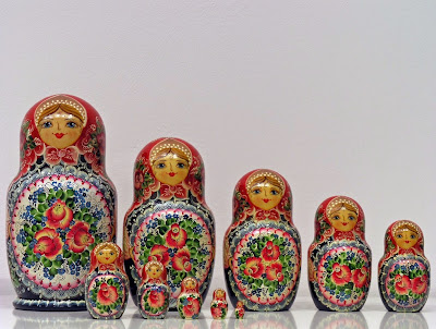 Matrioska, a Rusian nesting doll