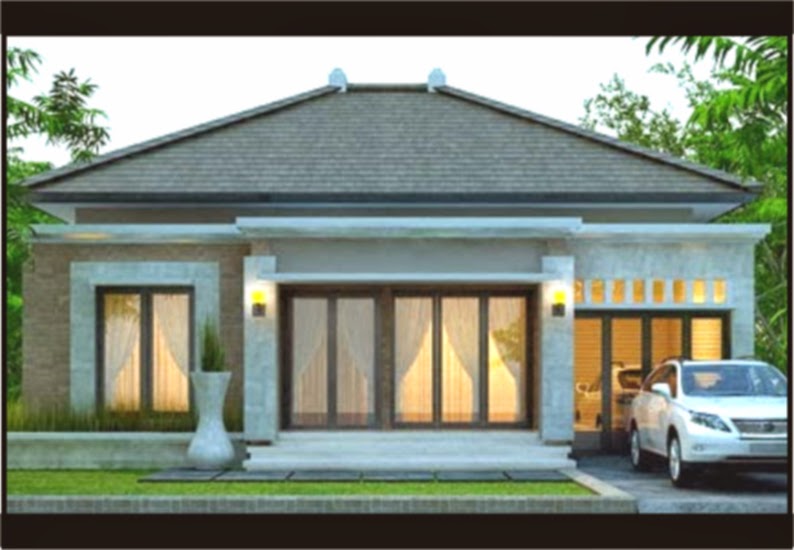  Gambar  Contoh Desain Rumah  Stil Bali  Contoh U