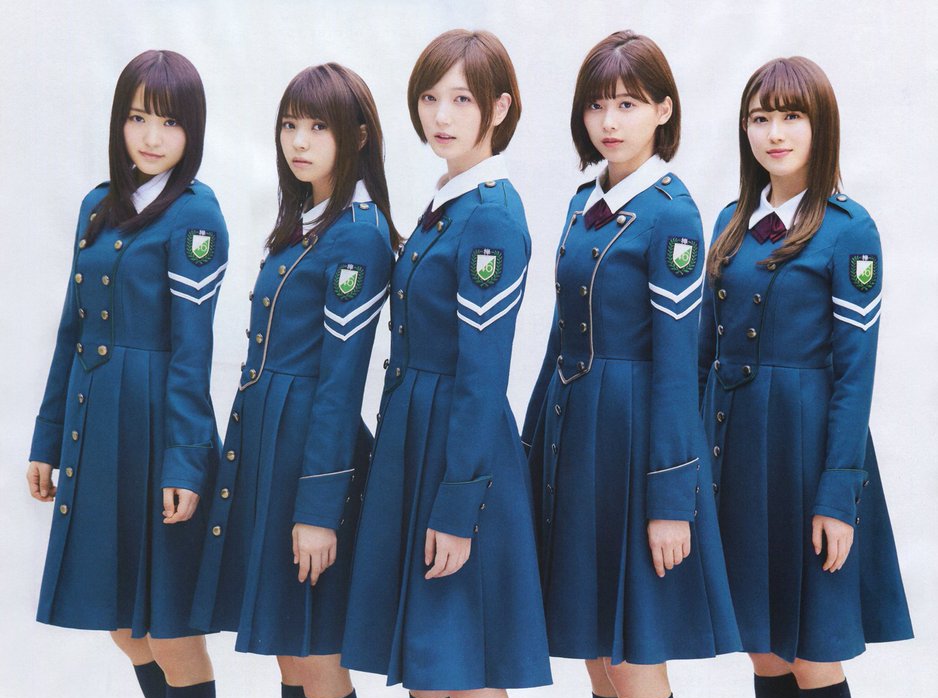 Nao Kanzaki and a few friends: Keyakizaka46: 2018 Magazine scans 