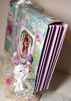 Side view of Colouring Storage Folder