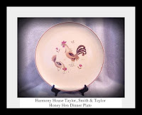 Harmony House Honey Hen Dinner Plate - click for full size view