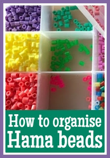 How to store and organise Hama beads