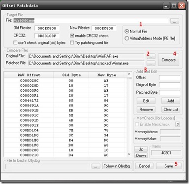 Compare executables - www.theprohack.com