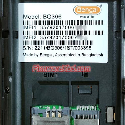 Bengal BG306 Flash File MT6261