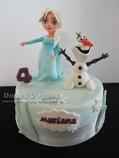 Bolo de aniversário Disney Frozen