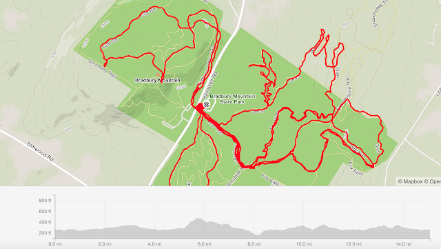 Bradbury Mountain State Park, Mountain Biking, Pownal, Maine