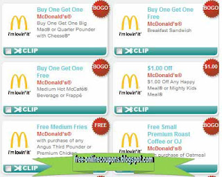 Free Printable Mcdonalds Coupons