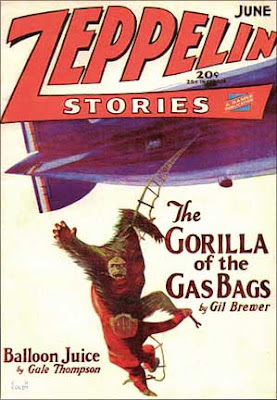 Gorilla of the Gasbags, the cover story challenge thrown down by Joe R. Lansdale