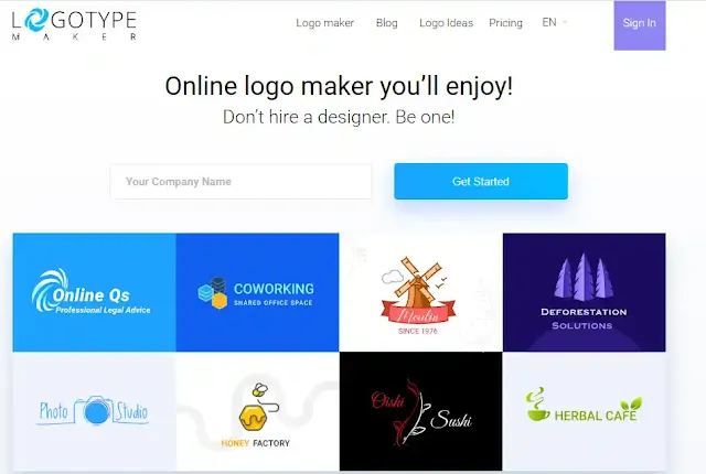 موقع Logo Type Maker