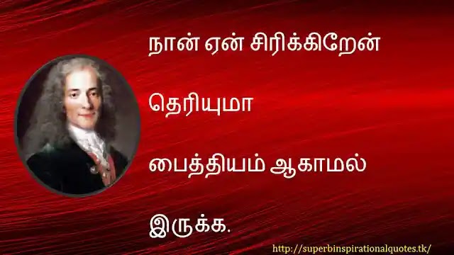 Voltaire inspirational words in tamil 9