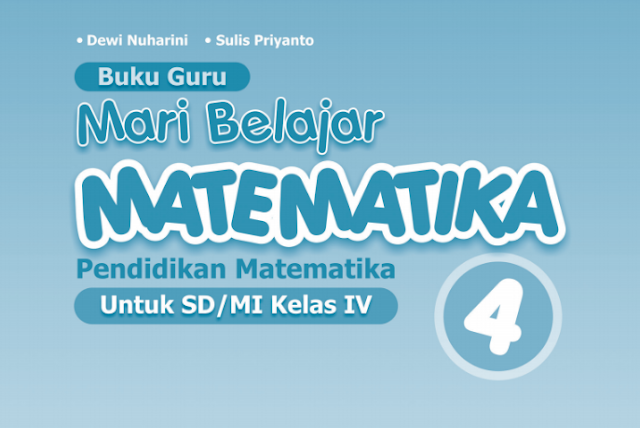 Buku Guru Matematika Kelas 4 Kurikulum 2013