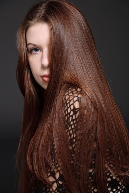 chestnut brown hairstyles for long hair