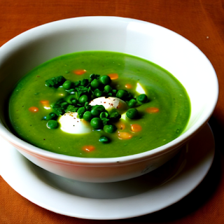 Spinach & Pea Soup