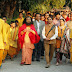 Pankaj Narayan and Apoorva Bajaj blessed by Swami Chidananda Saraswati Maharaj
