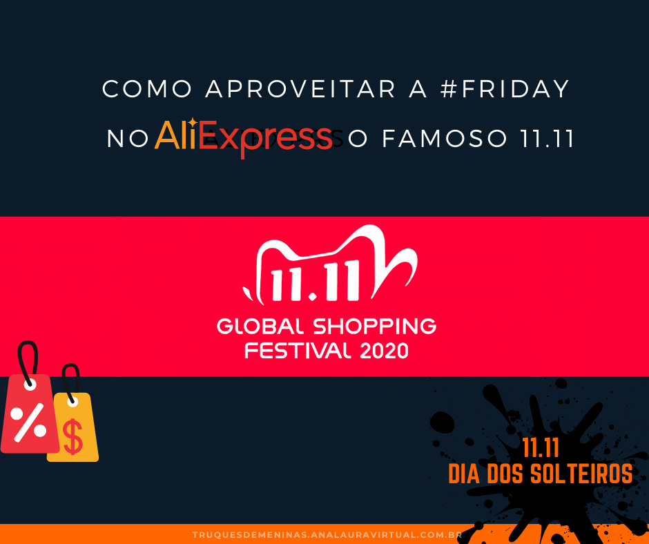 global festival shopping 2020 aliexpress promocao dia do solteiro china