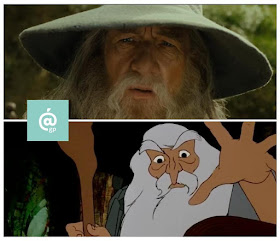 Gandalf - El Señor de los Anillos: Peter Jackson Vs Ralph Bakshi / La Comunidad del Anillo - ÁlvaroGP - el fancine - el troblogdita