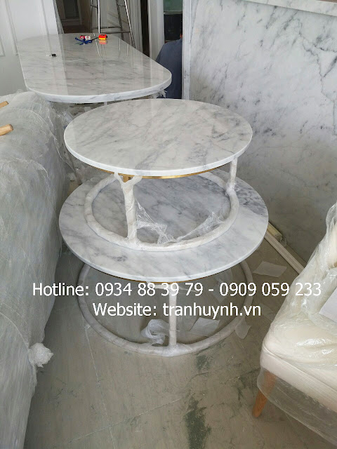 Bàn ăn mặt đá Marble